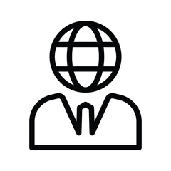 Global business icon