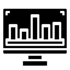 graph glyph icon