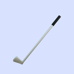 3d illustration simple object golf stick