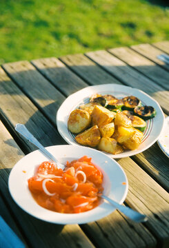 healthy mediterranean food.