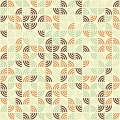 Abstract Geometric Pattern generative computational art illustration