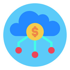 cloud flat icon