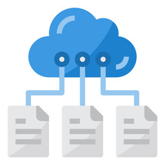Cloud flat icon