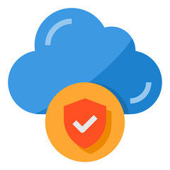 Cloud flat icon