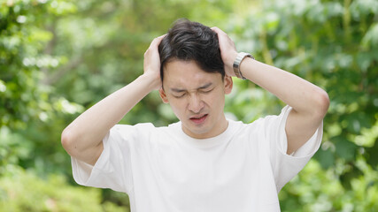 ミドル男性・熱中症