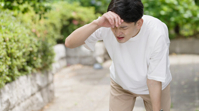 ミドル男性・熱中症