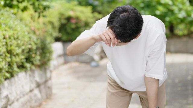 ミドル男性・熱中症