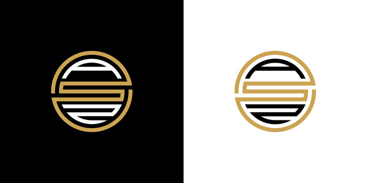 ASZ creative letter logo design vector icon illustration