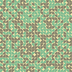 Abstract Geometric Pattern generative computational art illustration