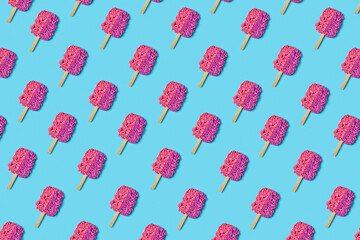 Flatlay of brain ice cream