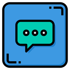Message line icon