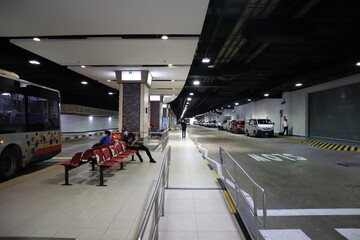 Bus station interchange terminal changi airport Singapore 