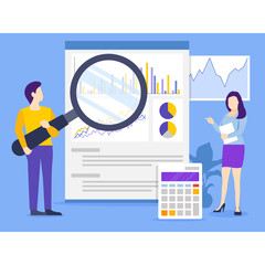 Marketing team working on SEO