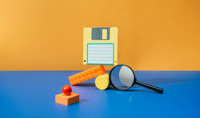 Vertical Objects-Abstract Set Ups.