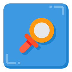 Magnifying GlassSearch flat icon