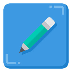 Writing flat icon