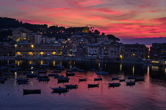 Foto scattata nel centro storico di Sestri Levante.