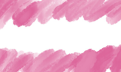 Pink watercolor scribble texture. Abstract watercolor on a white background. Pink abstract watercolor background.	