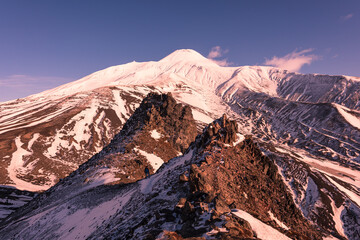 Russia's popular tourist destination, the Kamchatka Peninsula in the Far East. The famous...