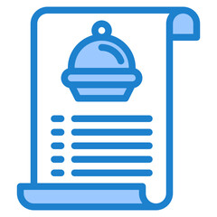 file blue style icon