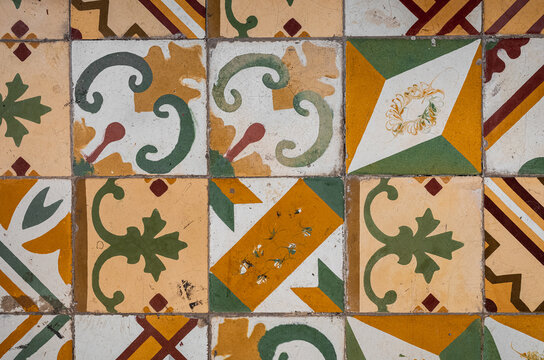 Fototapeta Decorative Tiled Wall