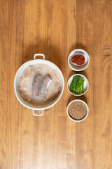 진하고 맛있는 순대국