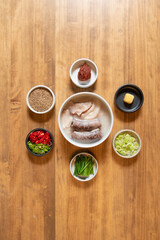 진하고 맛있는 순대국