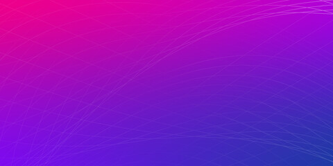 beautiful white wave design on pink and violet background, template, banner, copy space