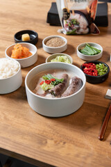진하고 맛있는 순대국