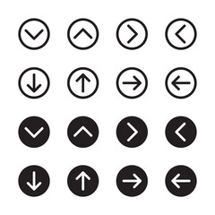 Arrow icon set