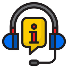 info color line style icon