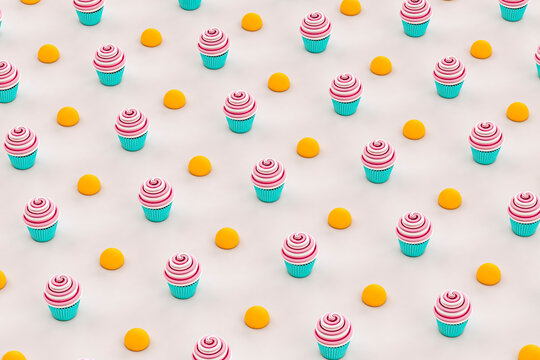 pattern of Cupcakes