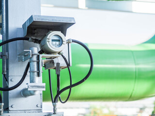 Flow transmitter of Ultrasonic type for monitoring and control flow of steam or water in industry...