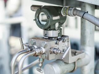 Pressure transmitter for measurement level of tank at Heat recovery steam generator in...
