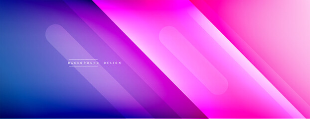 Dynamic lines abstract background. 3D shadow effects and fluid gradients. Modern overlapping forms
