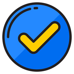 checklist color line style icon