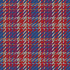 Seamless pattern of scottish tartan plaid. Repeatable background with check fabric texture. Vector backdrop striped textile print.