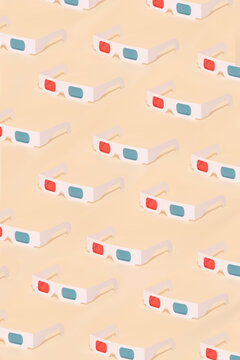 3D glasses pattern