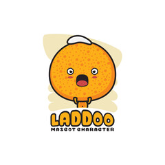 laddoo mascot vector