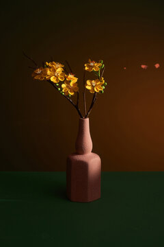 Ochna trees to decorate for celebrating Lunar New Year