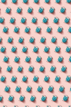 Alarm clocks with blue brains