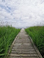 Obraz premium Jetée du lac