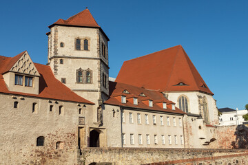 Fototapeta na wymiar Die Moritzburg in Halle an der Saale, Sachsen-Anhalt