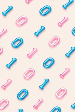 Chrome Balloon Numbers