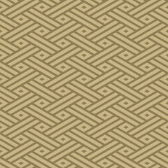 Japanese Diagonal Weave Vector Seamless Pattern