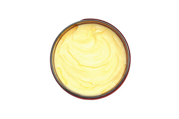 Skin care scrub isolated on white background