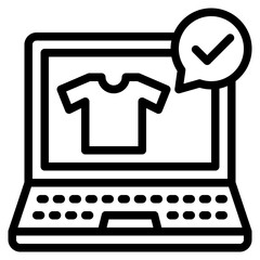 select outline style icon