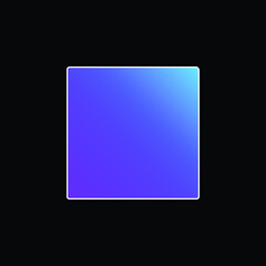 Black Square blue gradient vector icon