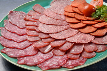Assorted meat plate