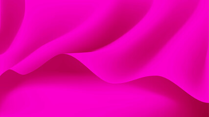 Abstract vector background luxury pink cloth or liquid wave Abstract or white fabric texture background. Rippled wavy milk. Beautiful background. Shiny silk fabric. Cloth soft wave. Creases of satin, 